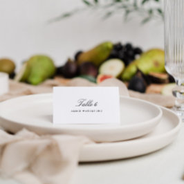 Elegantes tarjetas de plaza Boda en blanco y negro