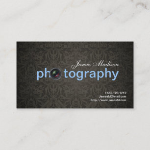 Elegantes tarjetas de visita para fotografías Dam