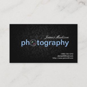 Elegantes tarjetas de visita para fotografías Dam