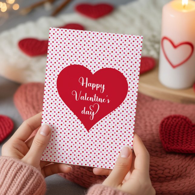 Elegantes Tarjetas del Día de San Valentín para El (Elegant Hearts Best Valentine’s Card for Her)