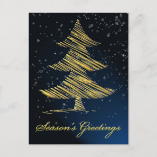 elegantes tarjetas postales de felicitación corpor