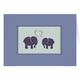 Elegantes y elegantes elefantes lindos enamorados