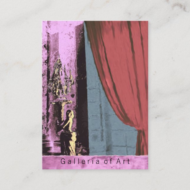 Eleganz ~ Tarjetas de visita (Anverso)