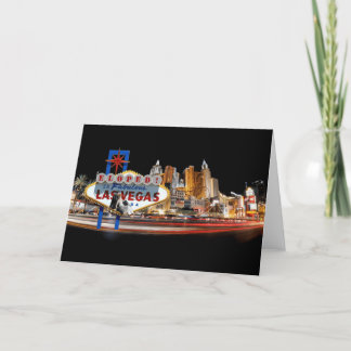 Elegido en la tarjeta de Las Vegas