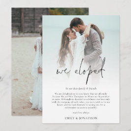 Elegimos 2 tarjeta de Invitación Boda de guiones f