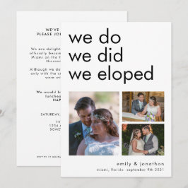 Elegimos 3 fotos invitaciones a la Invitación