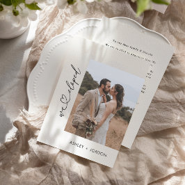 Elegimos Invitación Elopement con código QR