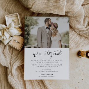 Elegimos la invitación boda romántica elegante