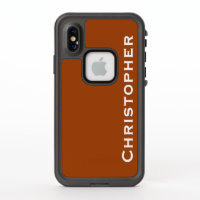 Elegir color, nombre, estuche de iphone a prueba d