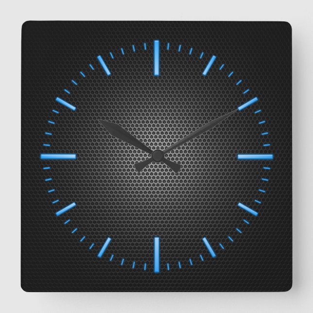 Elegir el reloj de pared de efecto de malla de col (Anverso)