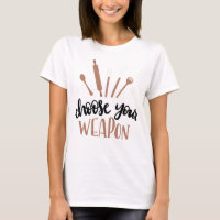 Elegir la camiseta de diseño de arma