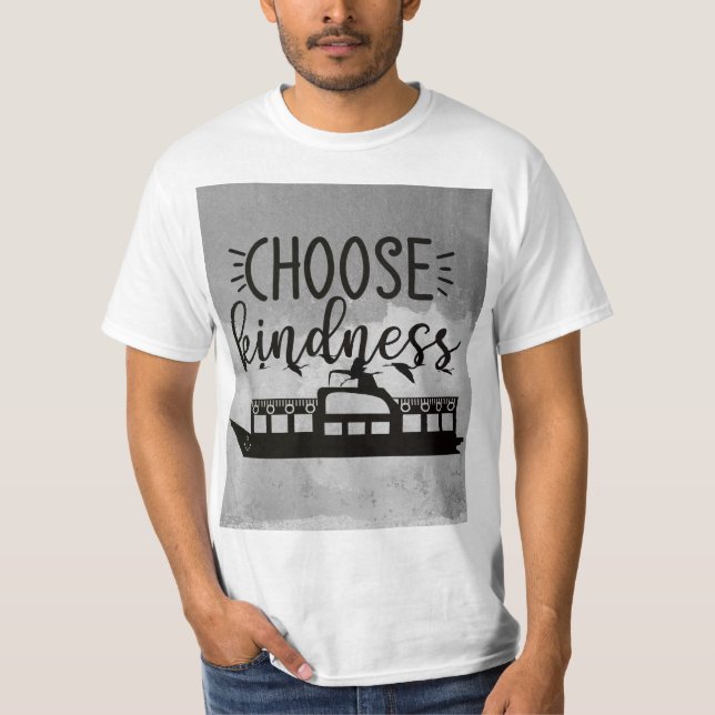 Elegir la camiseta de los hombres amables (Anverso)