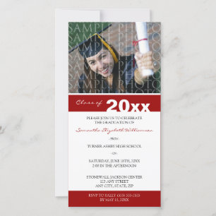 Elegir la Invitación de graduación de su Personali