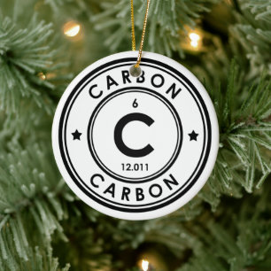 Elemento de carbono Ornamento cerámico