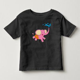Elemento de diseño de elefante bebé lindo camiseta