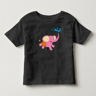 Elemento de diseño de elefante bebé lindo camiseta