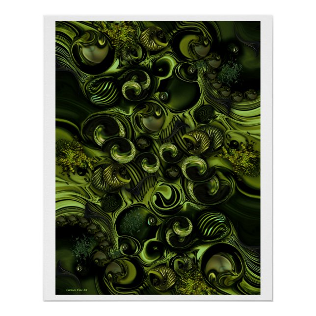 "Elemento de vida", Poster brillante (Anverso)