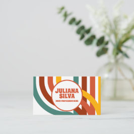 Elemento Groovy de 70 con tarjeta de visita QR