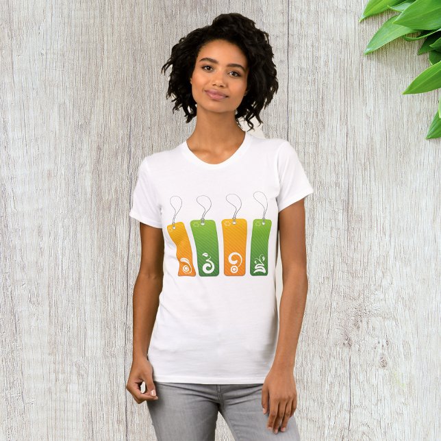 Elementos científicos Camiseta para mujeres (Subido por el creador)