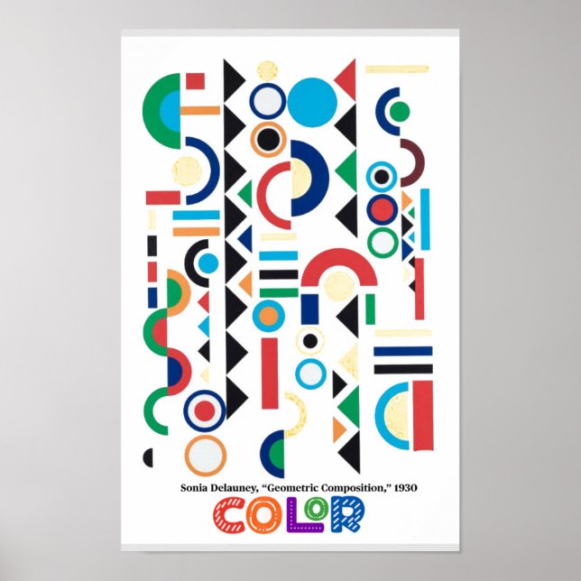 Elementos de Arte - Color, Sonia Delauney (Frente)
