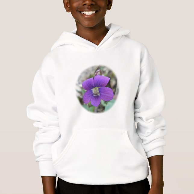 Elementos de coordenadas de flores silvestres viol (Anverso)