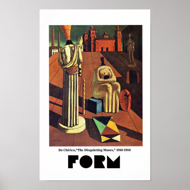 Elementos del Arte - Forma con De Chirico (Frente)