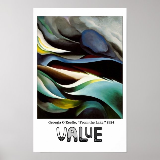 Elementos del Arte - Valor con O’Keeffe (Frente)