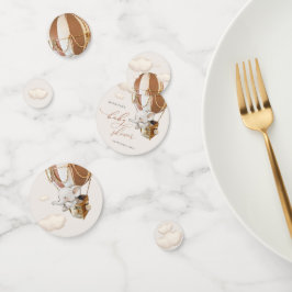 Elephant Balloon Baby Shower Confetti