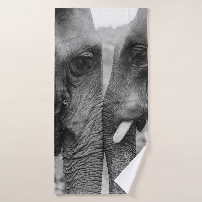 ELEPHANT COUPLE (Toalla de baño)