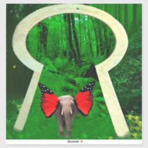 Elephant Fantasy Pegatina