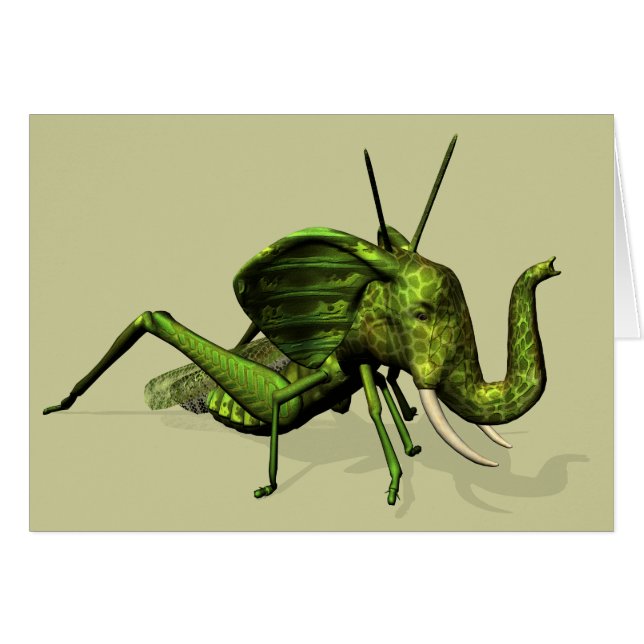 Elephant Grasshopper Crossbret (Anverso (Horizontal))