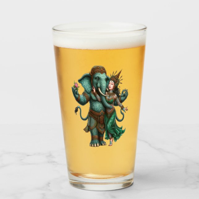 Elephant Jade Glass Tumbler (Anverso (lleno))