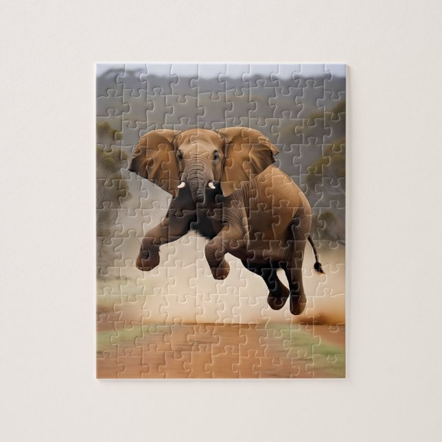 Elephant Kangaroo Hop, rompecabezas (Vertical)