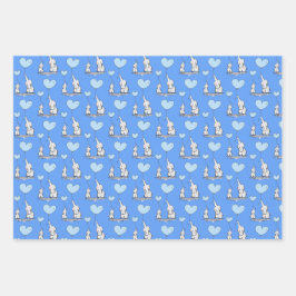 Elephant Love Design Hojas de papel de ajuste