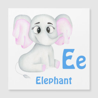 Elephant personalizar ABC: Letra E - Añadir tu nom