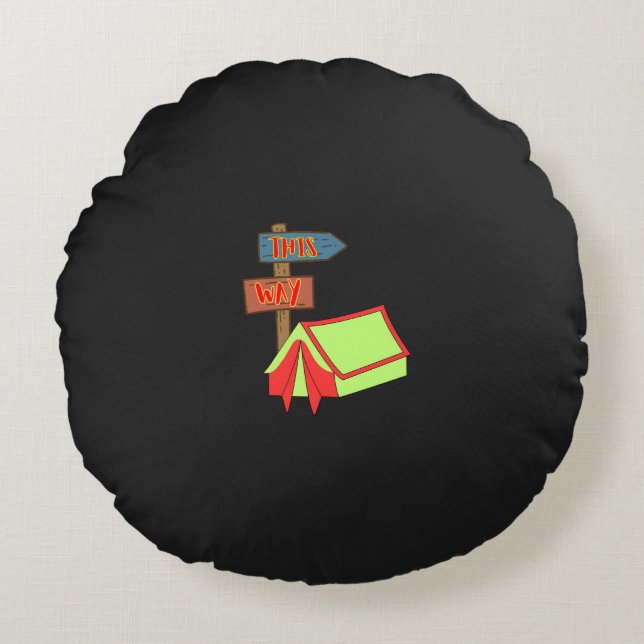 Elevar la decoración con elegantes almohadas redon (Anverso)