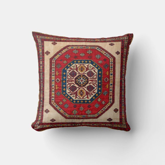 Elevar su interior con auténticas almohadas Kilim (Anverso)