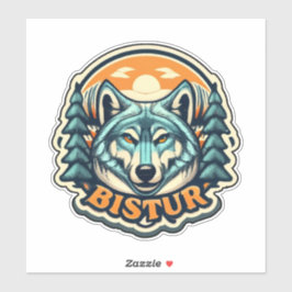 Elevar tu artesanía con Pegatinas de lobo únicos