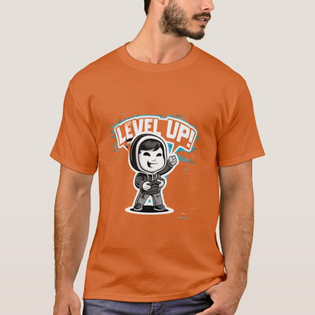 Elevar tu estilo: camiseta de Tee Gamer (Anverso)