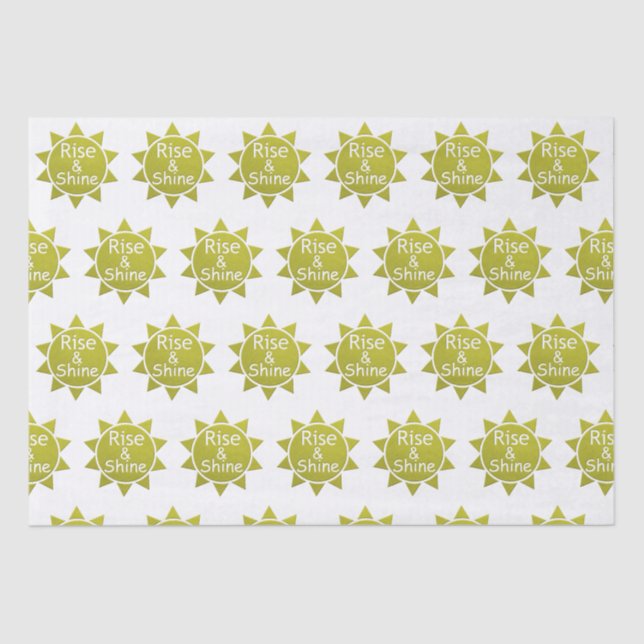 Elevar Y Brillar Papel Cortar Arte Imprimir (Anverso)