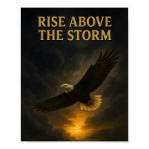 Elevarse sobre la Tormenta – Póster Inspirador del