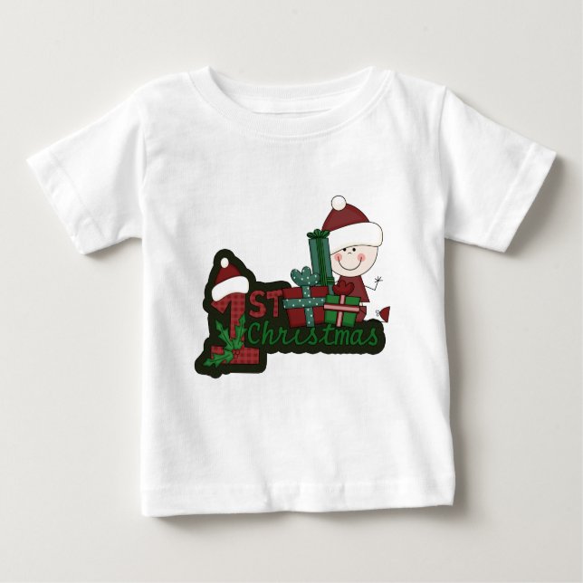 Elf Baby First Christmas Camisetas y Regalos (Anverso)