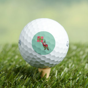 Elf con aleta de regalo Bolas de golf Supersoft 12