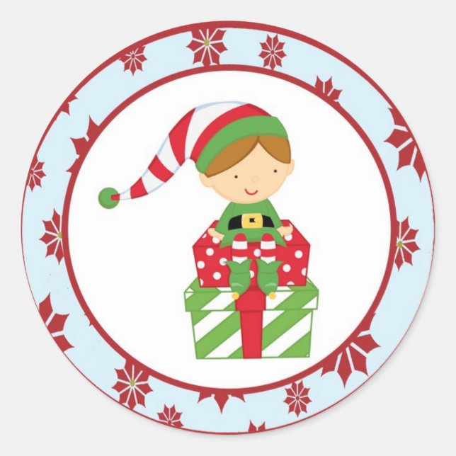 Elf de Sello para sobres de 20 a 1,5" (Anverso)