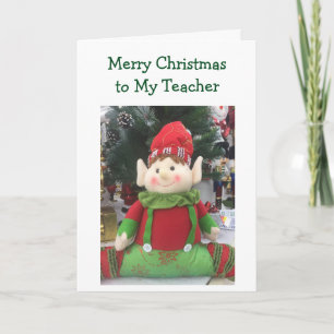 ELF DICE "FELIZ NAVIDAD CON MI PROFESOR"