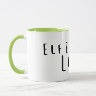Elf Energy: Taza divertida de baja energía, agotad