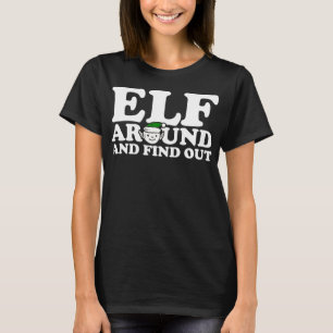 Elf Funny Navidades feos Sweater Fiesta Xmas Mens