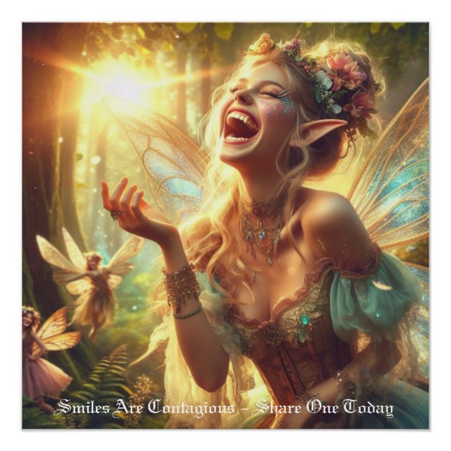 Elf Laughter Poster (Anverso)