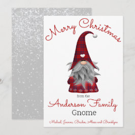 Elfo Divertido y Lindo de Navidad Personalizado Gn