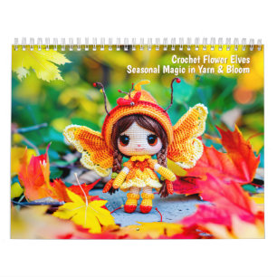 Elfos de Flores de Ganchillo Calendario 2026 – Mag